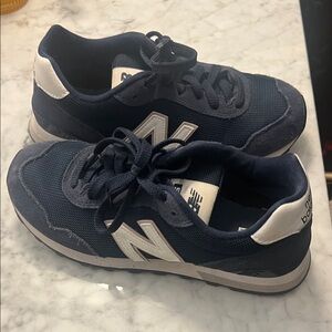 New Balance 515 Dark Blue and White Sneakers